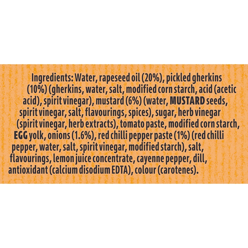 image 1 of Hellmann's Chunky Burger Sauce 430ml