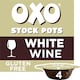 image 1 of Oxo White Wine Stock Pots 4 x 20g (80g)