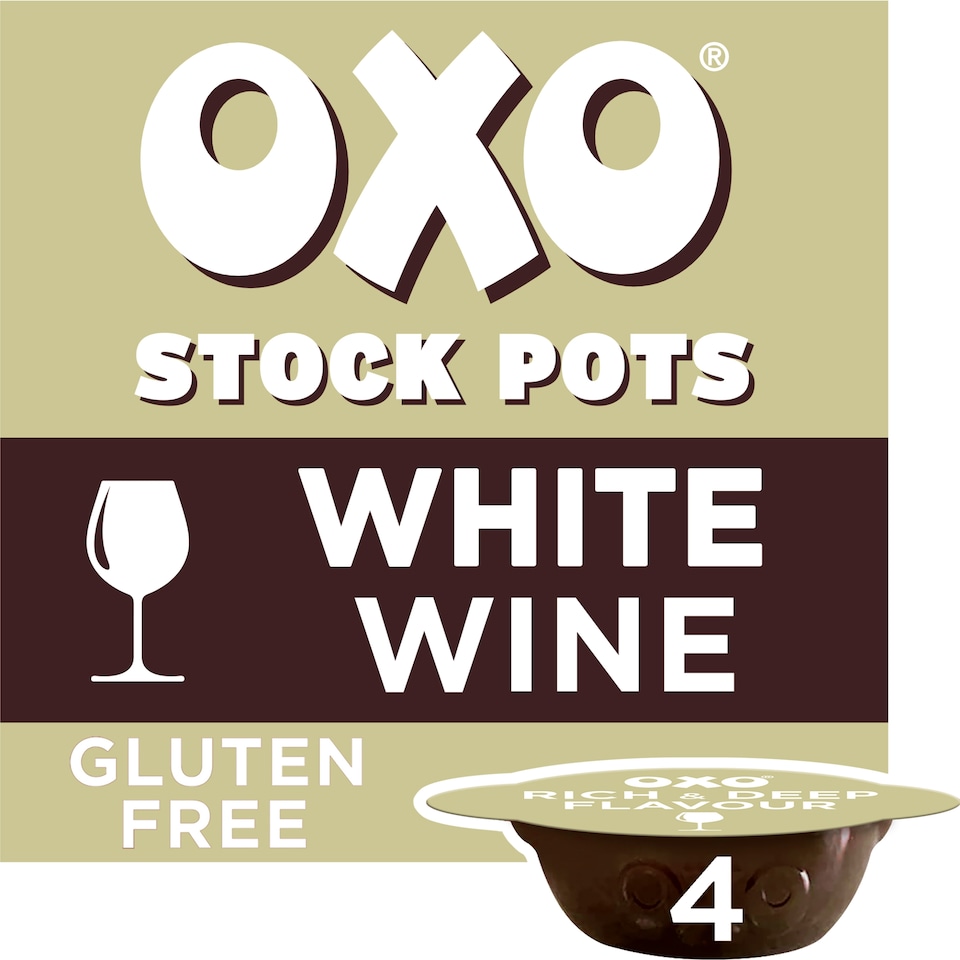 image 1 of Oxo White Wine Stock Pots 4 x 20g (80g)
