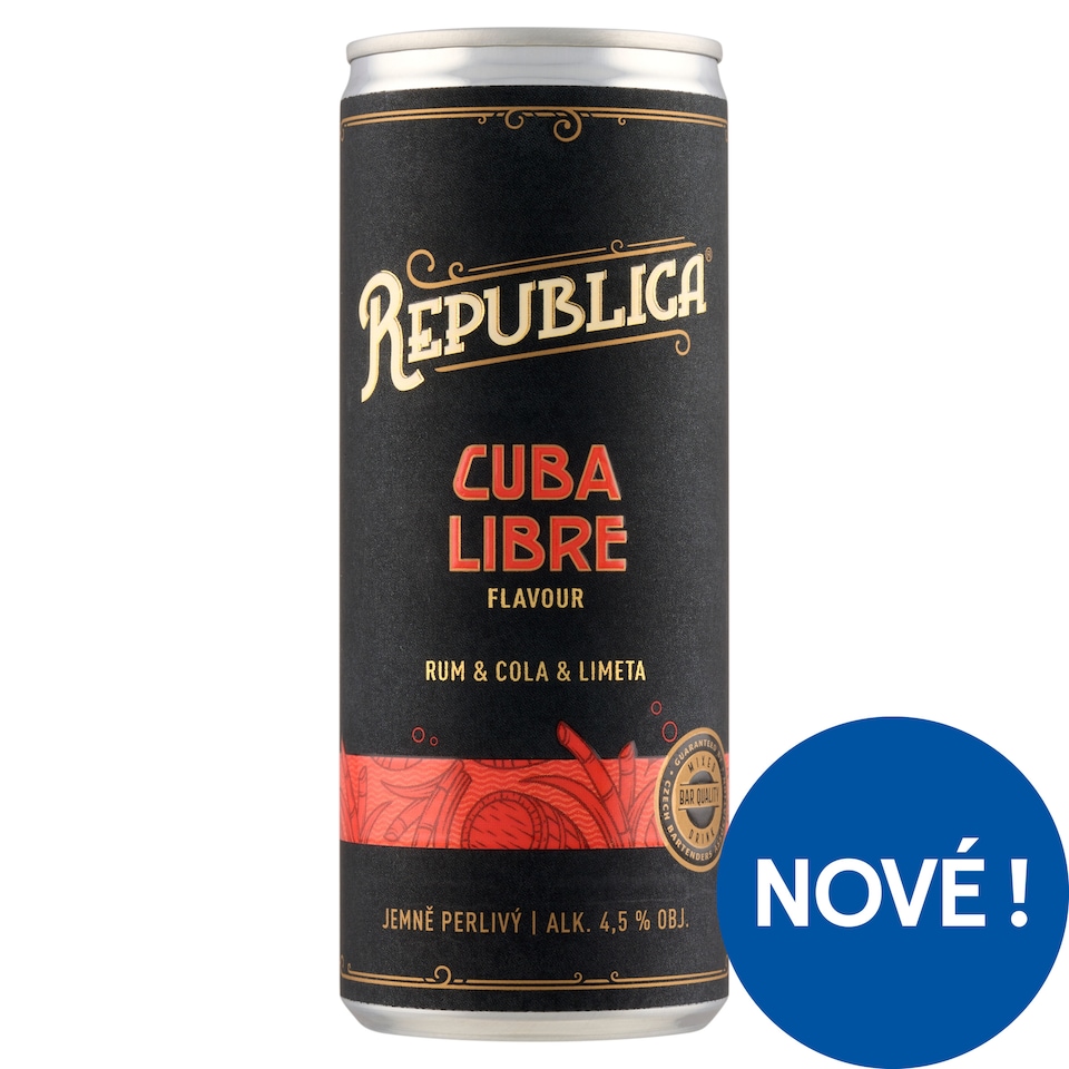 Obrázek 1 pro produkt Republica Cuba Libre 250ml