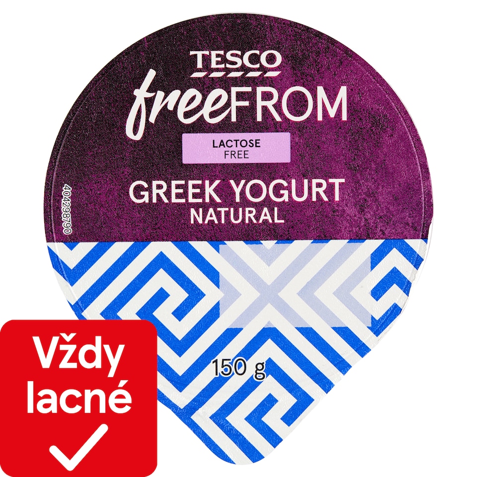 Tesco Free From Grécky jogurt biely bezlaktózový 150 g