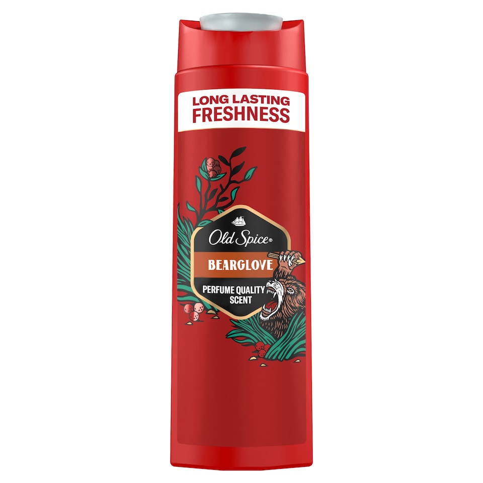 Old Spice Bearglove 3 V 1 Přípravek Na Mytí, Sprchový Gel A Šampon Pro Muže, 400ml