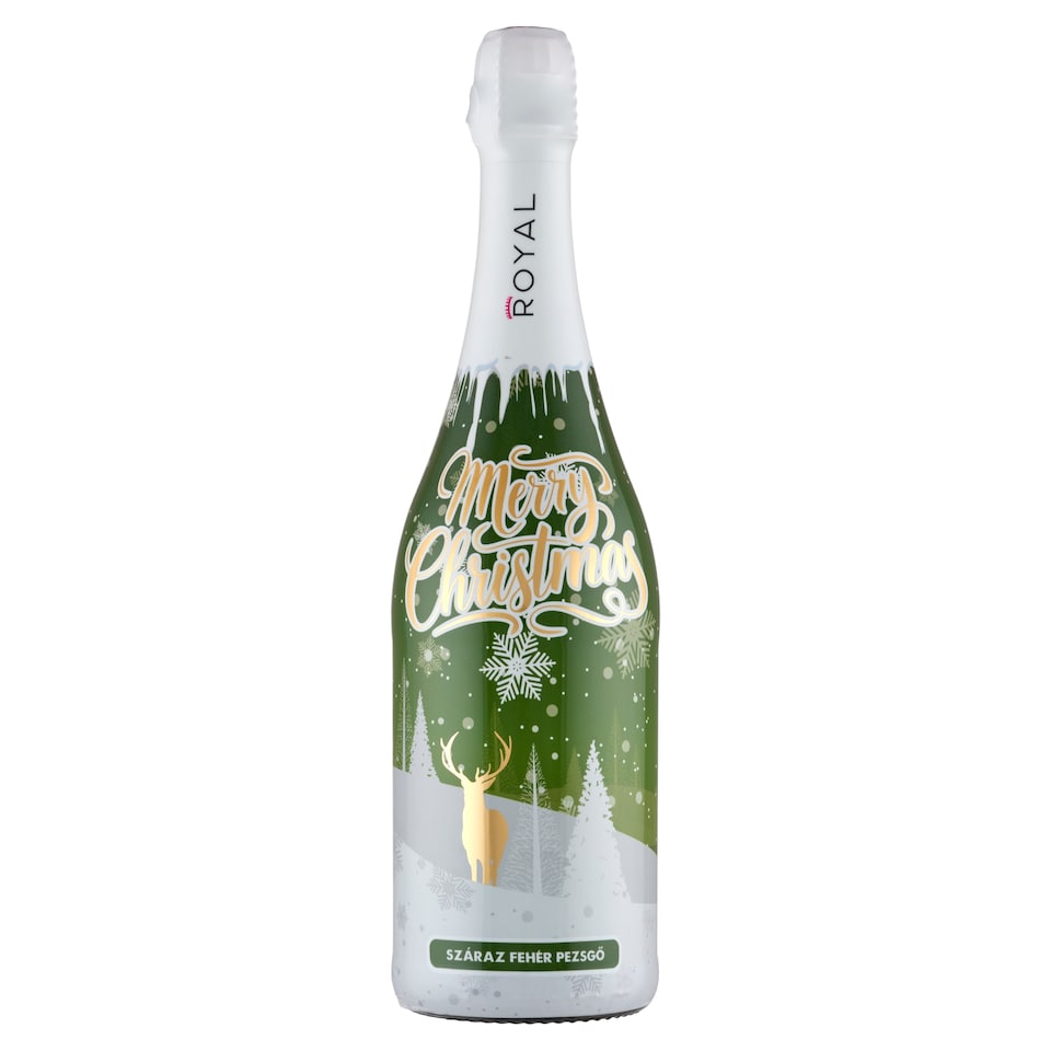 Royal Merry Christmas száraz fehér pezsgő 11% 750 ml