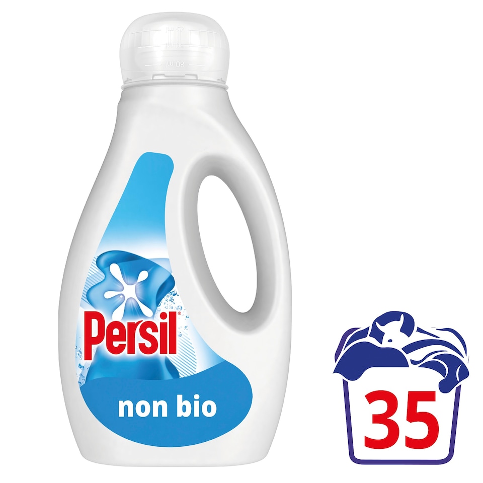 image 1 of Persil Non Bio Laundry Washing Liquid Detergent 35 Washes 945ML
