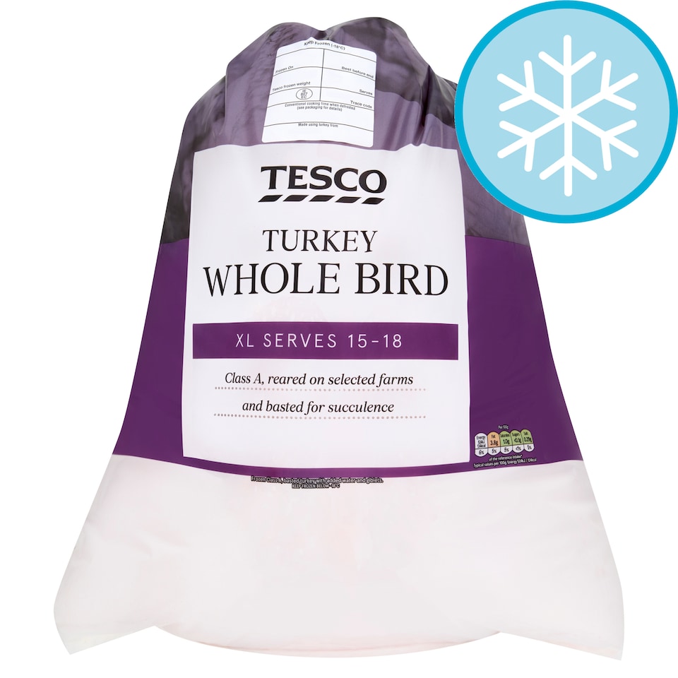 Tesco Turkey Whole Bird Extra Large 7.0-8.8kg
