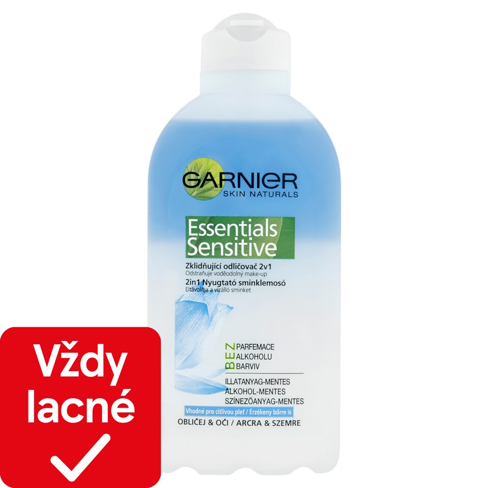 Garnier Skin Naturals dvojfázový odličovač očí, 200 ml