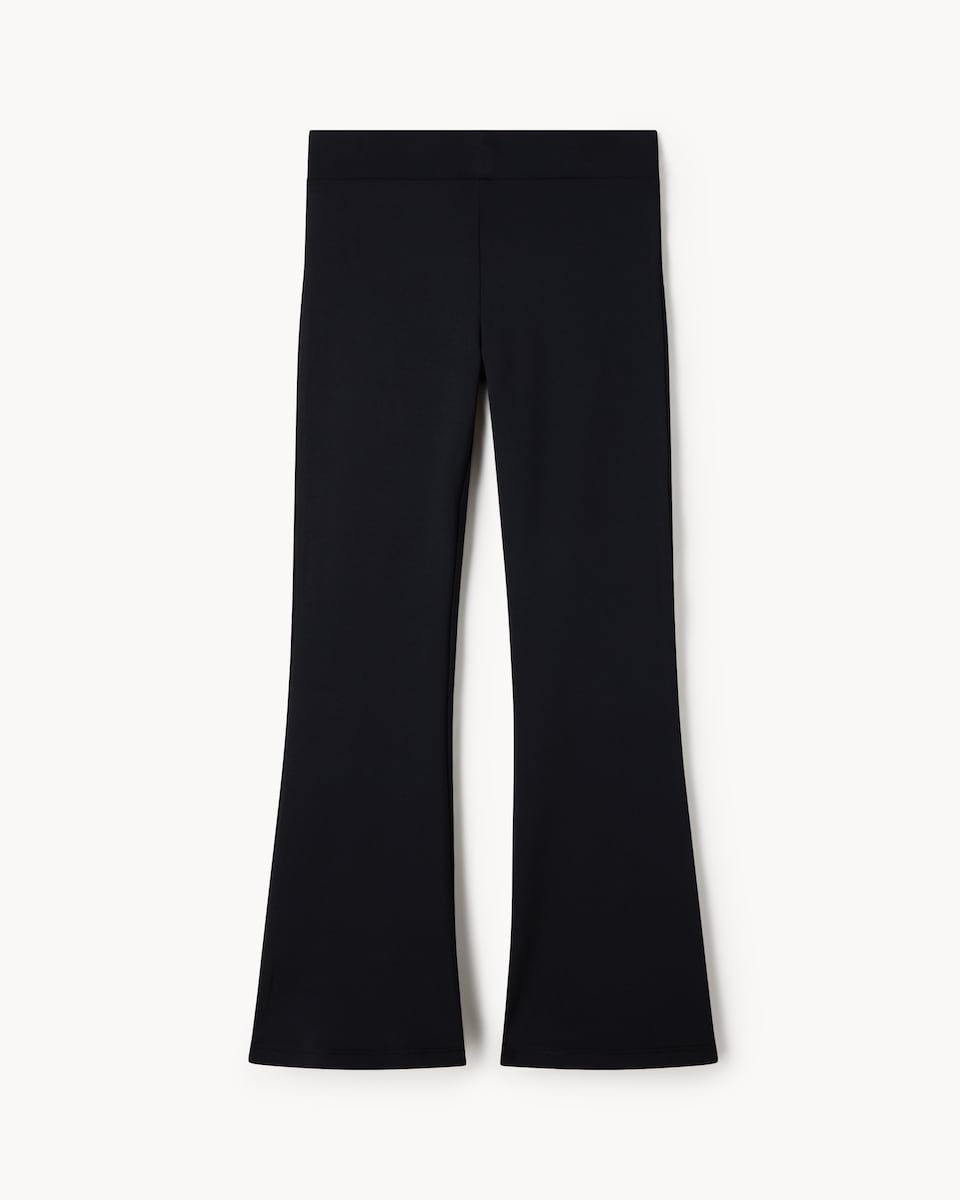 image 1 of F&F Active ULTRAMOVE Girls Flared Leggings in Black