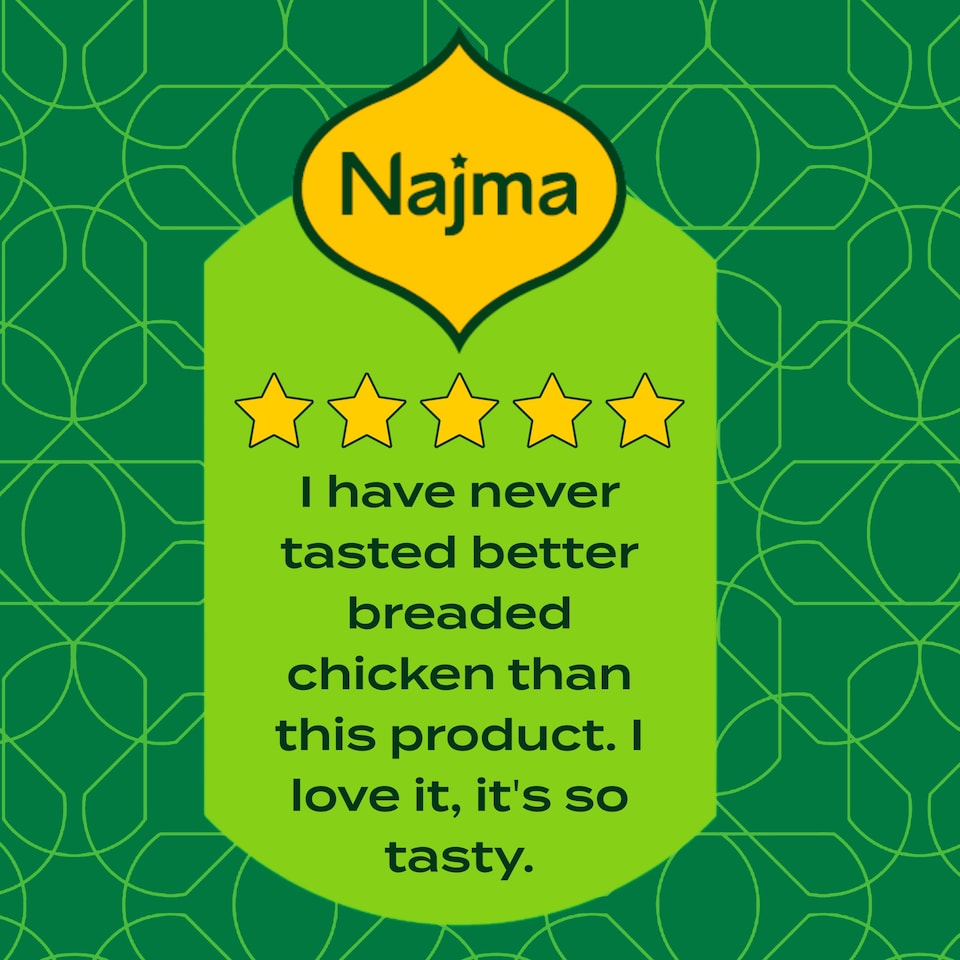 image 1 of Najma Halal Spicy Breaded Chicken Fillets 300G
