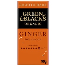 Green & Blacks Organic Ginger Dark Chocolate 90G