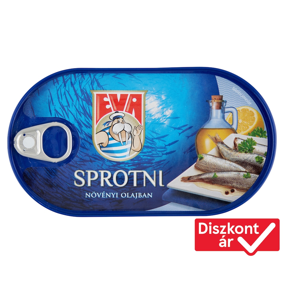 Eva sprotni növényi olajban 170 g  1. kép