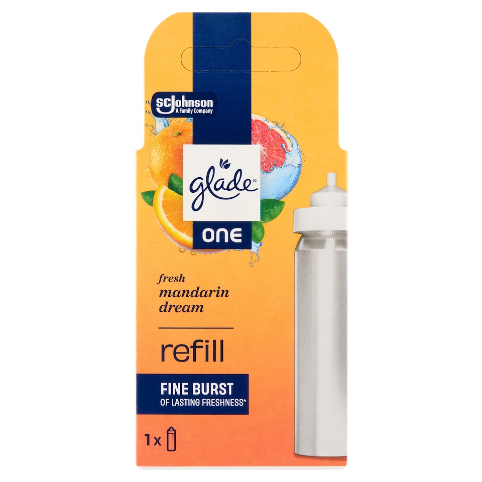 image 1 of Glade One Fresh Mandarin Dream Refill 10ml