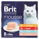 image 1 of Brit Premium by Nature Cat Mousse Mix 8 x 85g (680g)