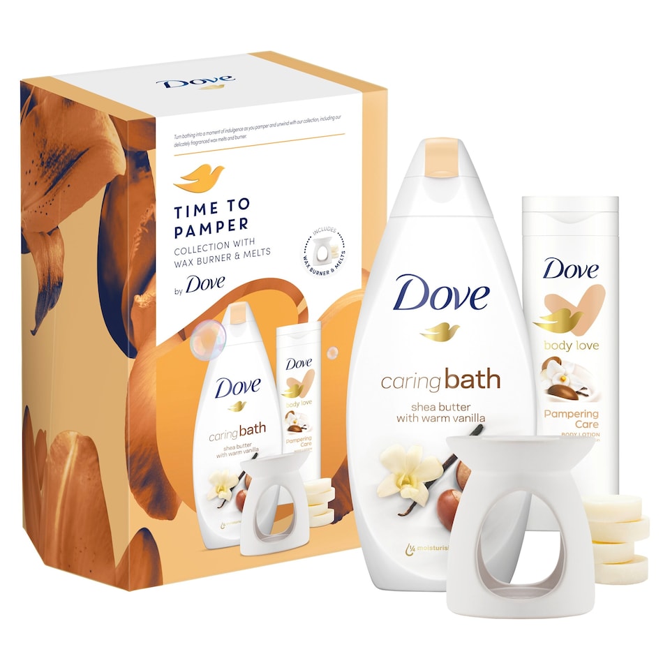 image 1 of Dove Time To Pampers Collection & With Wax Melts