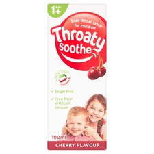 THROATY SOOTHE SORE THROAT CHILDREN 100ML