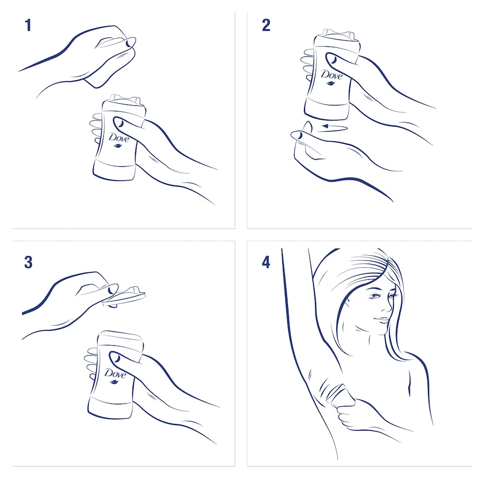 image 1 of Dove Maximum Protection Go Fresh Pomegranate Antiperspirant Deodorant Cream 45ml