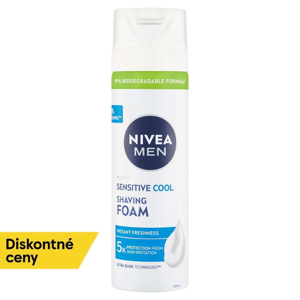 obrázok 1 z Nivea Men Sensitive Cool Pena na holenie 200 ml