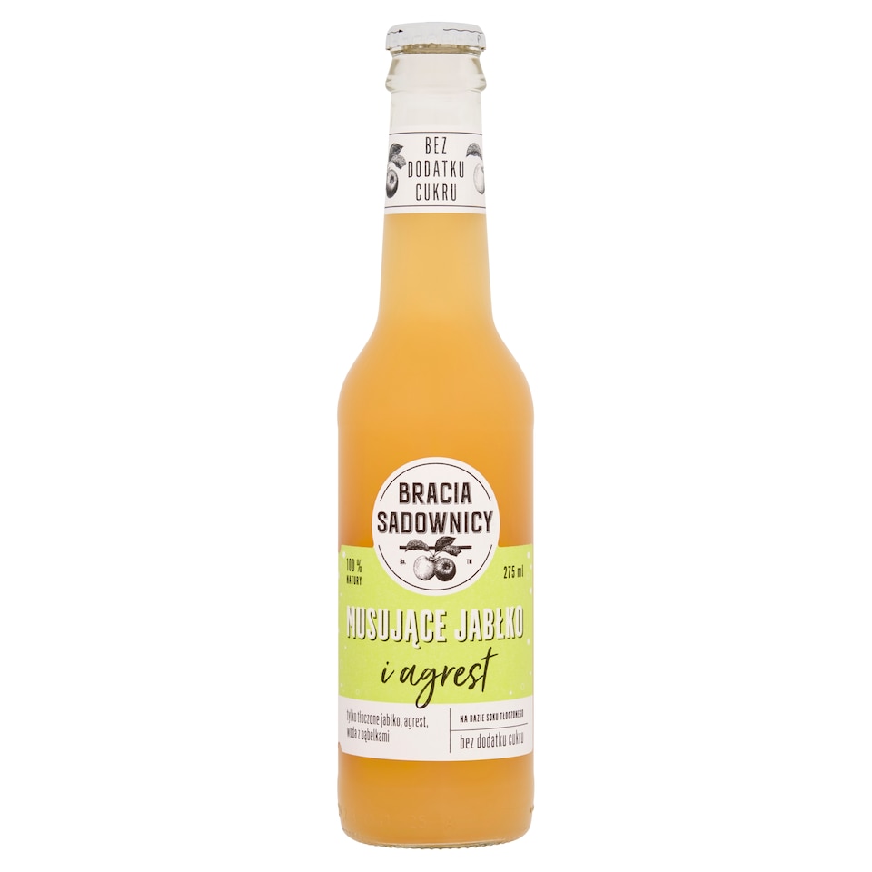 Bracia Sadownicy Sparkling apple and gooseberry 275ml