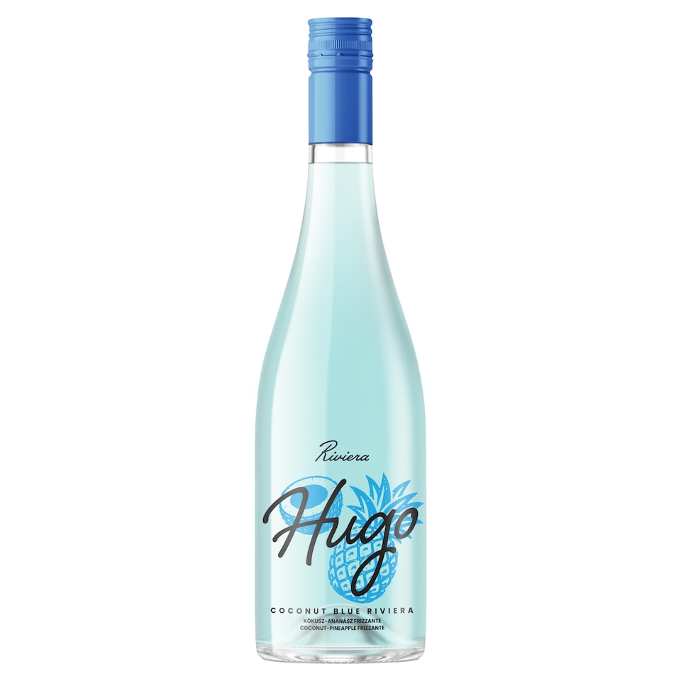 Hugo Frizzante Coconut Blue Riviera Coconut and Pineapple-Flavoured Wine-Based Cocktail 7% 0,75 l