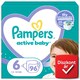 Pampers Active Baby Pelenka, Méret: 6, 96 db Pelenka, 13kg-18kg  1. kép