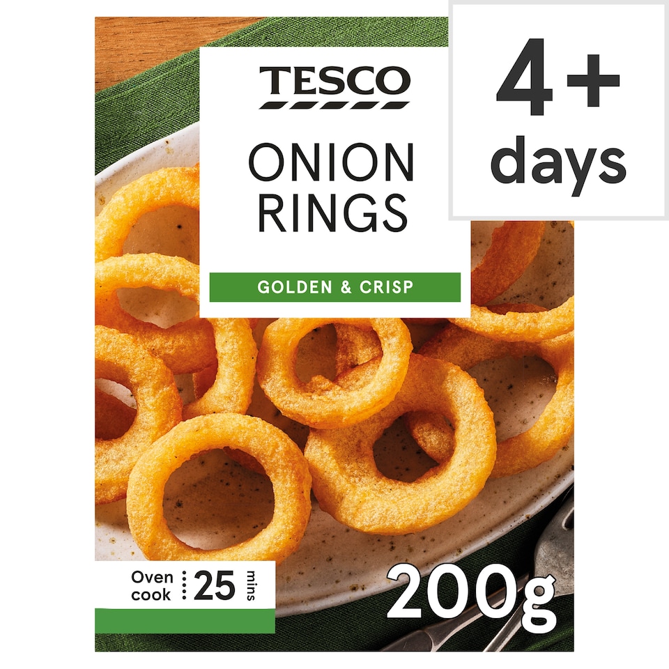Tesco Onion Rings 200g