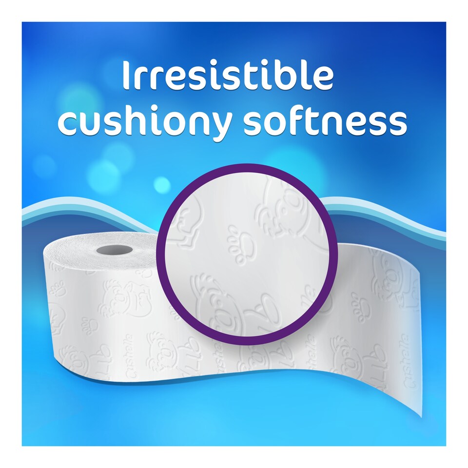 image 1 of Cushelle Toilet Tissue 4 Roll White
