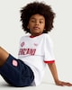 image 1 of F&F Boys England Football T-Shirt and Shorts Set in White