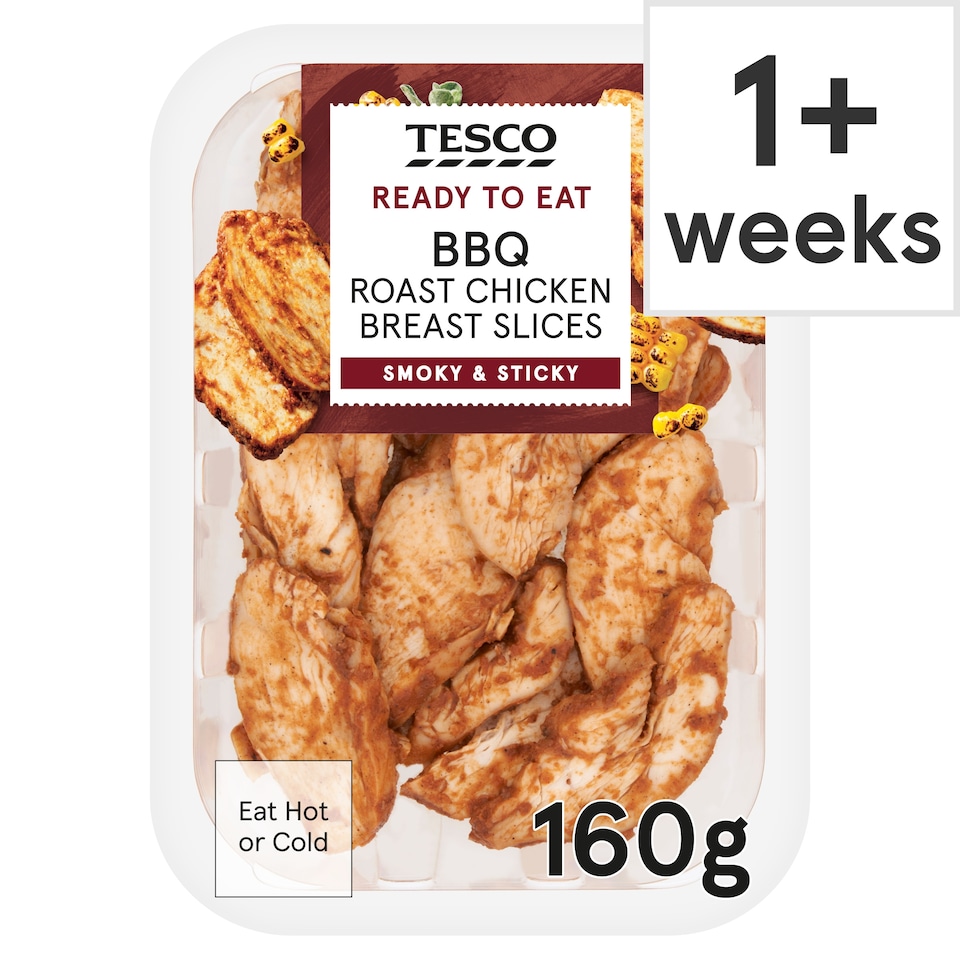 Tesco BBQ Roast Chicken Slices 160g