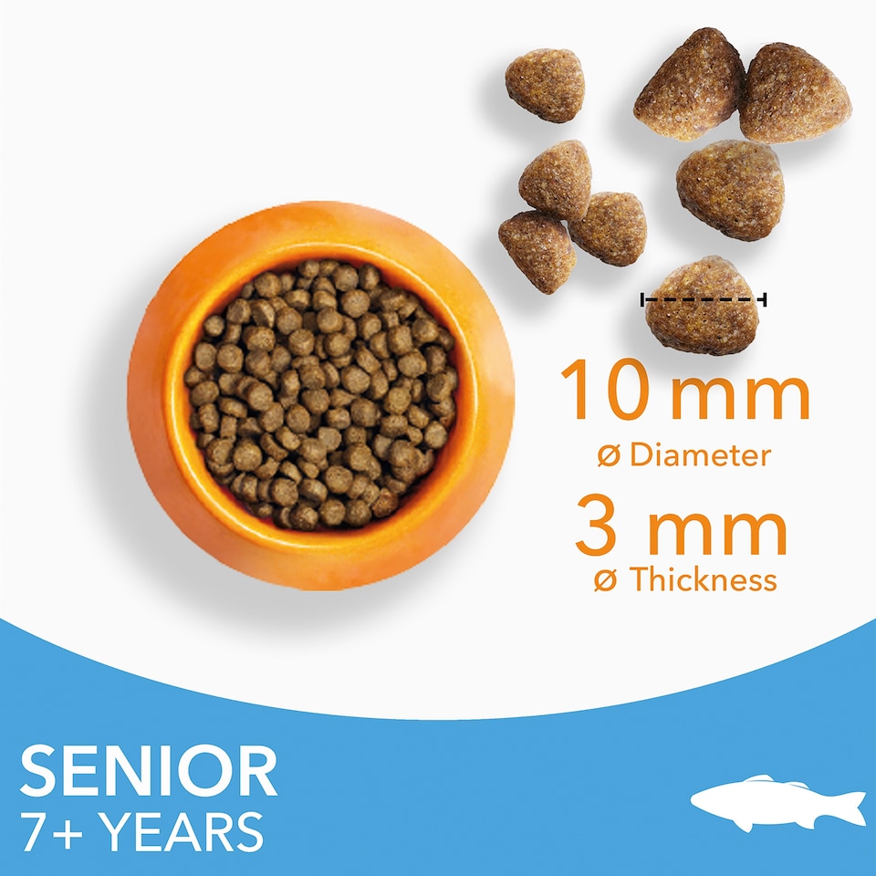 image 1 of Iams Senior 7+ Cat Food With Ocean Fish 2Kg