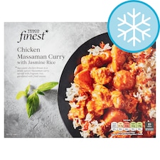 Tesco  Finest Chicken Massaman Curry with Jasmine rice 400g