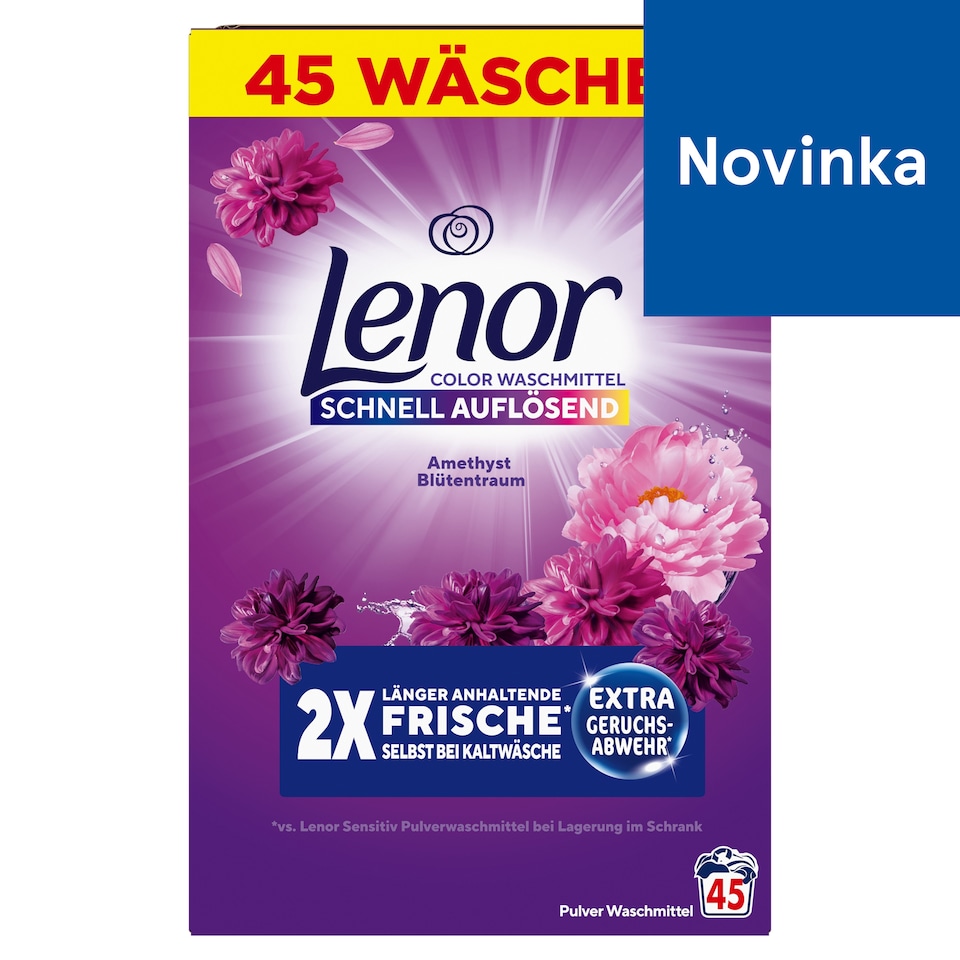 obrázok 1 z LENOR Prací Prášok 45 Praní, Flower Bloom