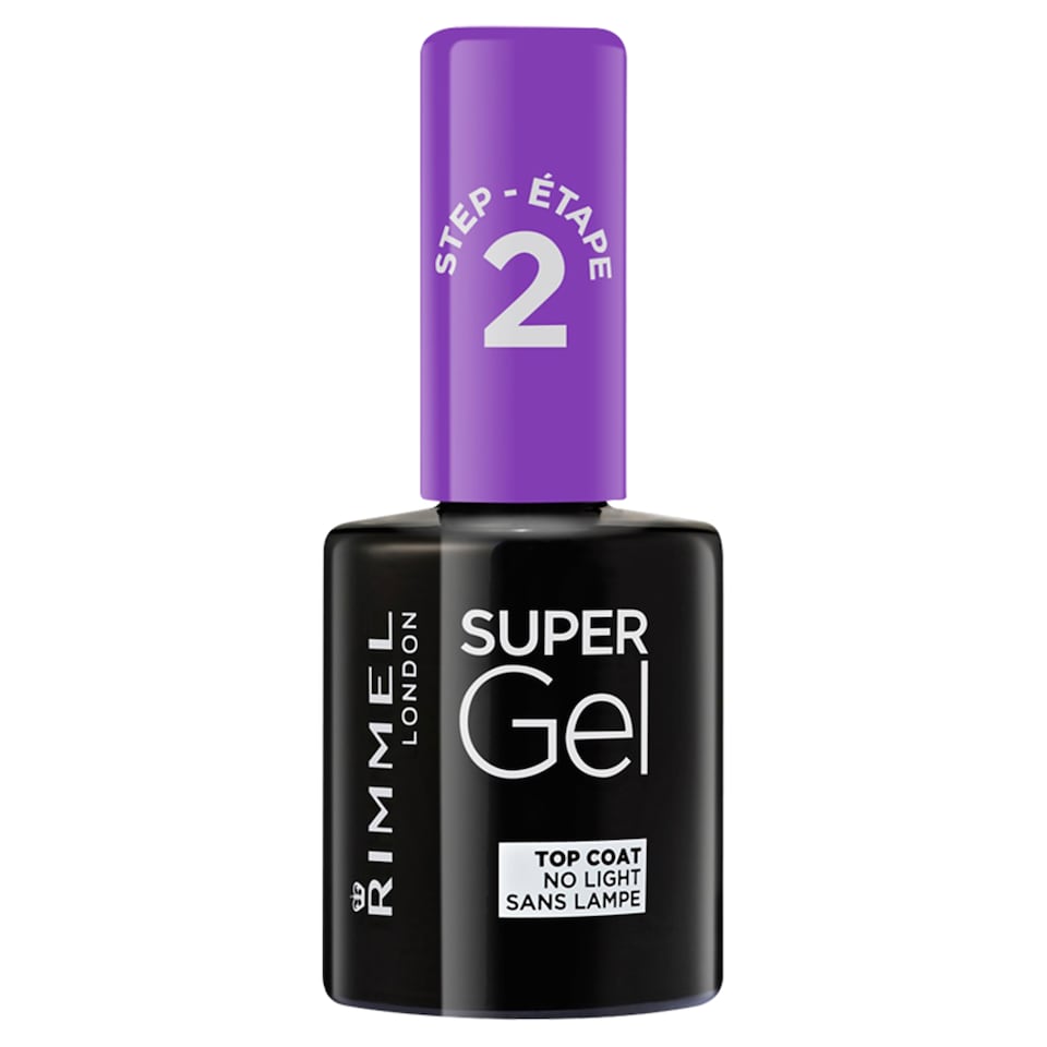 image 1 of Rimmel Super Gel Nail Polish Top Coat 12Ml