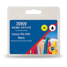 Tesco Remanufactured Canon PG-540 Black Ink Cartridge