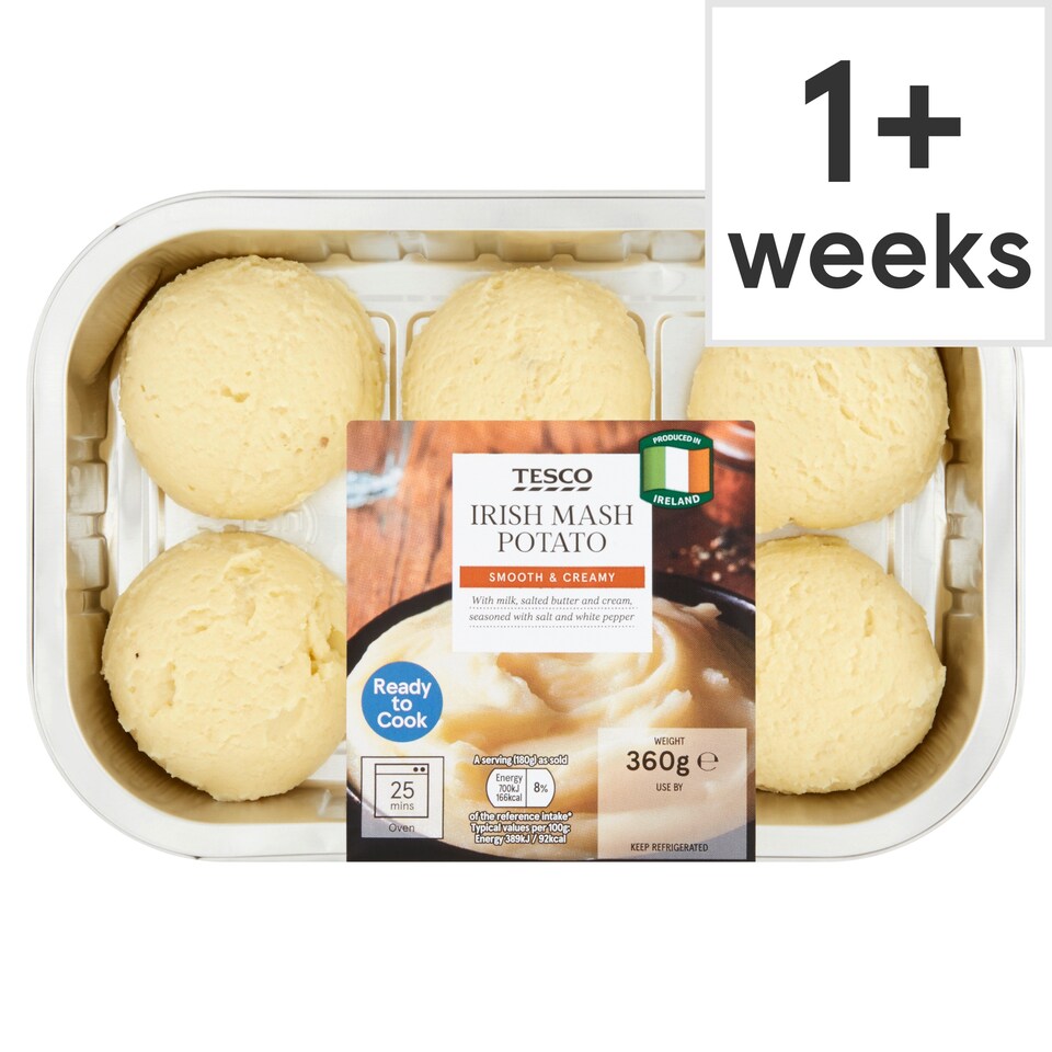 Tesco Potato Mash Balls 360G