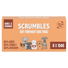 Scrumbles Variety Wet Dog Food Multipack 6x150g