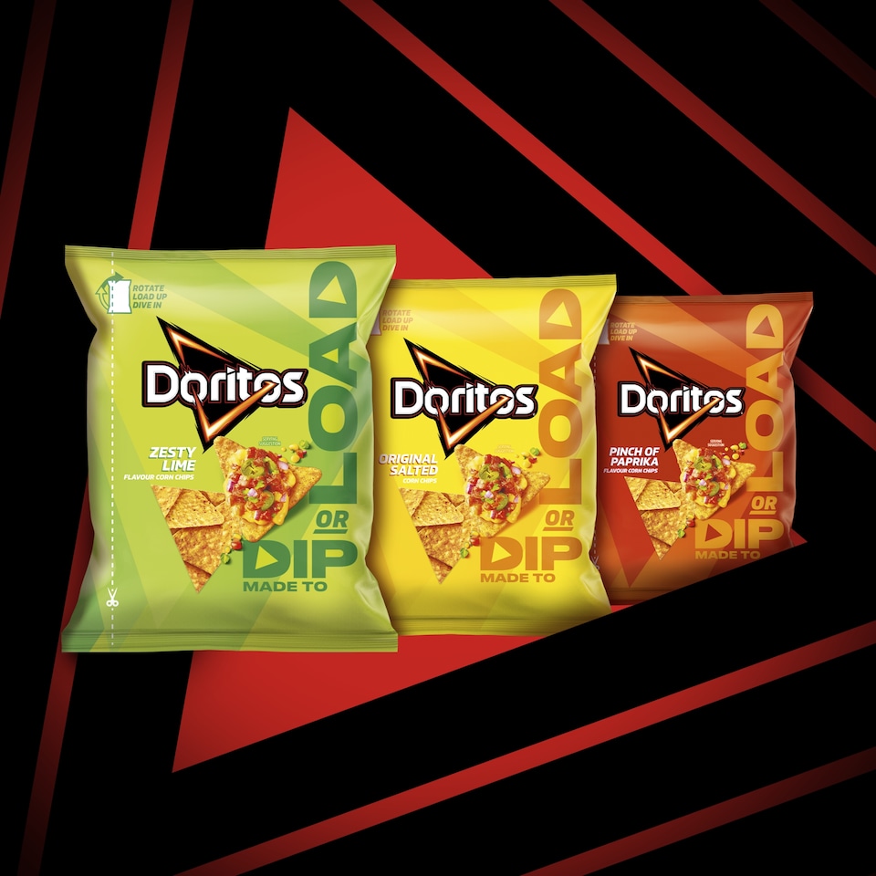 image 1 of Doritos Dip or Load Pinch of Paprika Sharing Crisps 230g