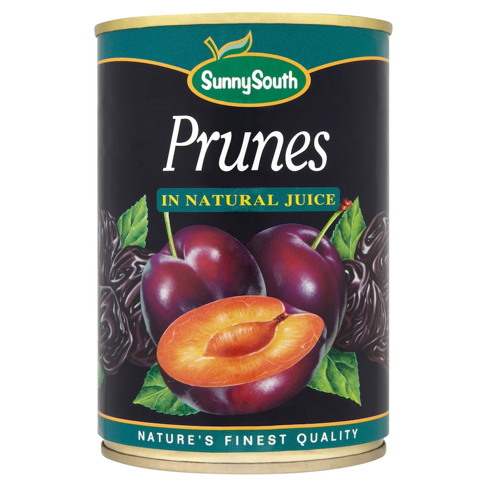 Sunny South Prunes In Juice 425G