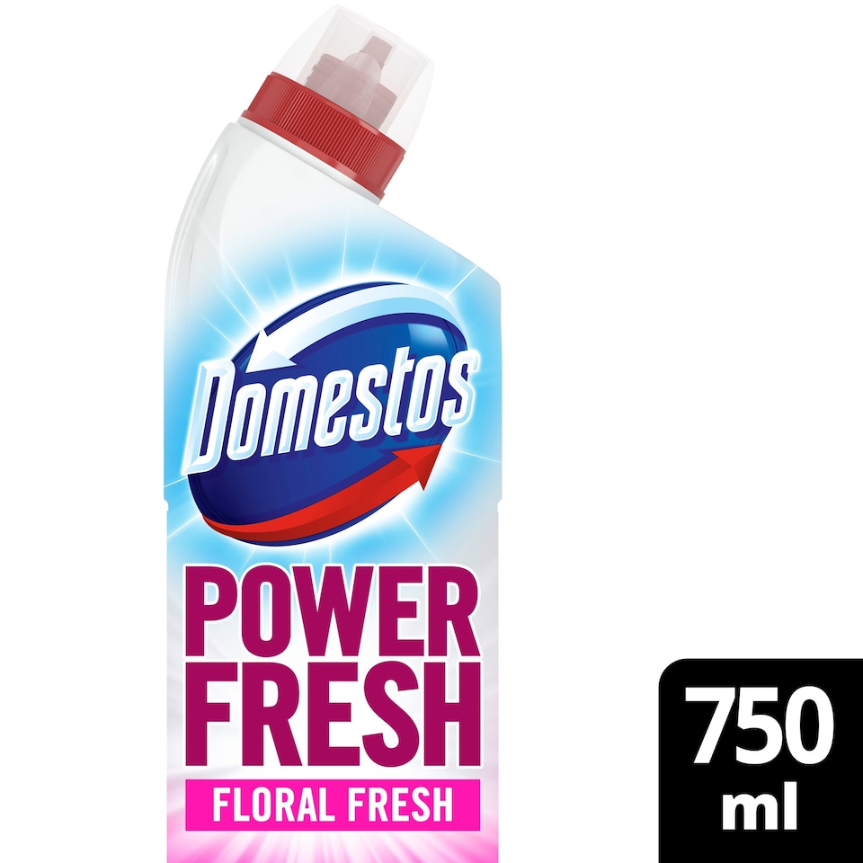 image 1 of Domestos Power Fresh Toilet Gel Floral Fresh 750ml
