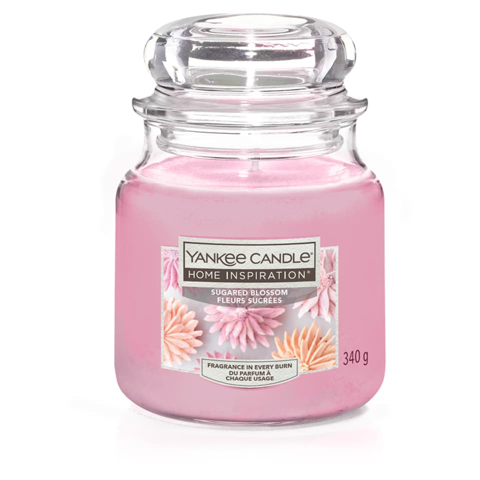 Yankee Candle Medium 340G Jar Sugared Blossom