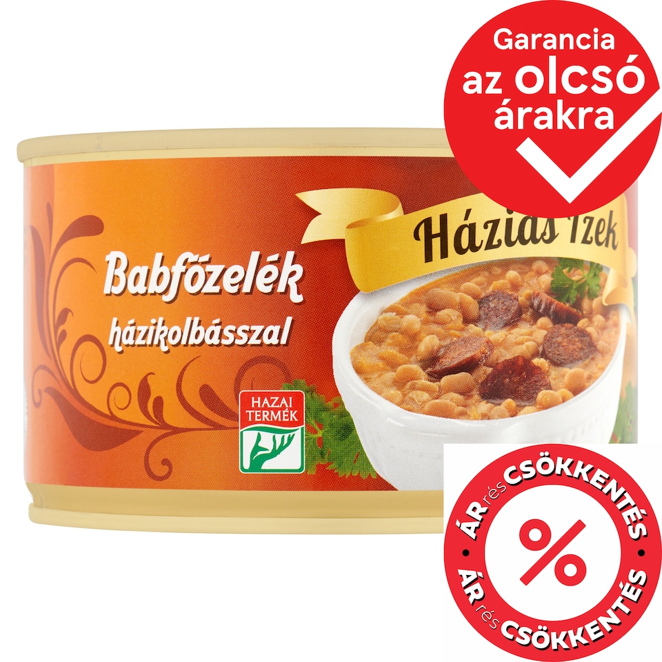 Házias Ízek babfőzelék házikolbásszal 400 g