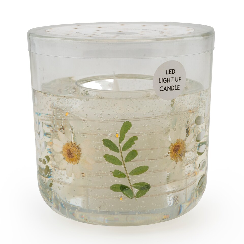CANDLELIGHT LIGHT UP WHT POPPY CND 70G
