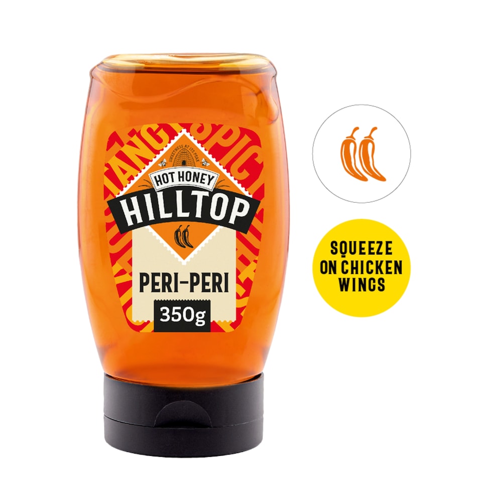 Hilltop Peri Peri Hot Honey 350g