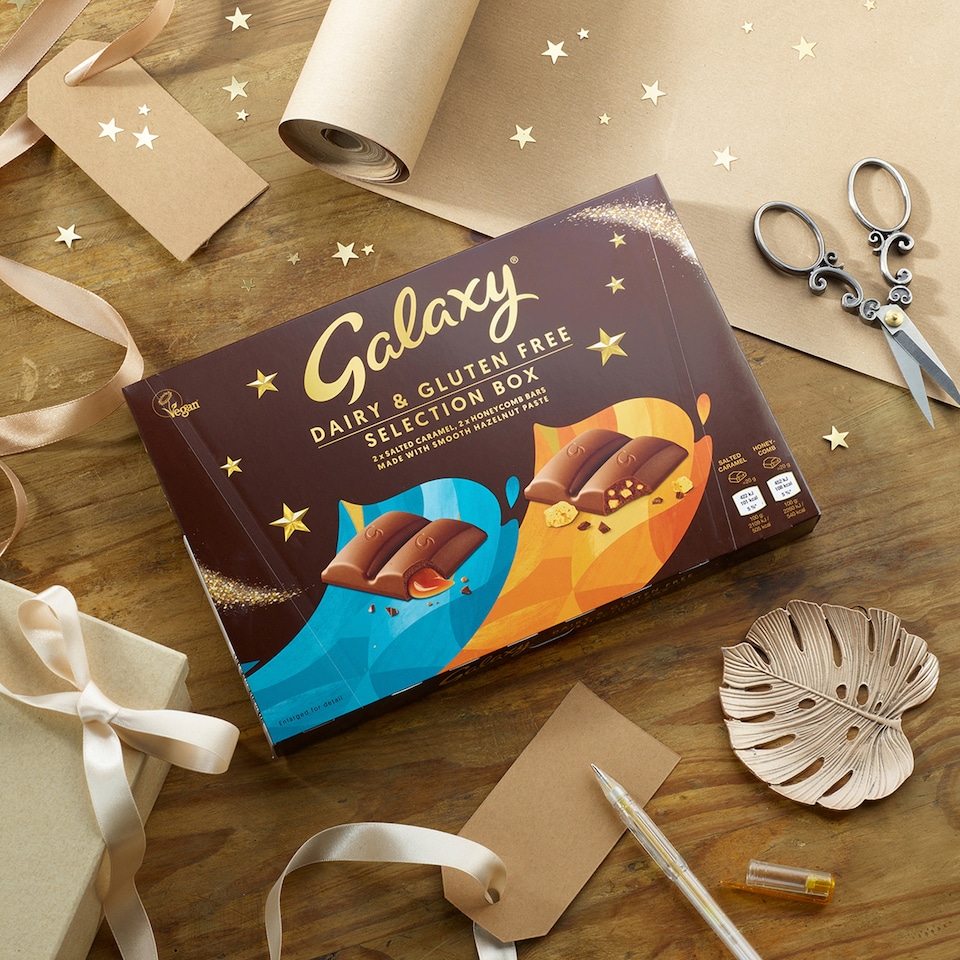 image 1 of Galaxy Dairy & Gluten Free Selection Box 160g