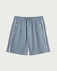 image 4 of F&F Side Stripe Zip Pocket Shorts in Blue