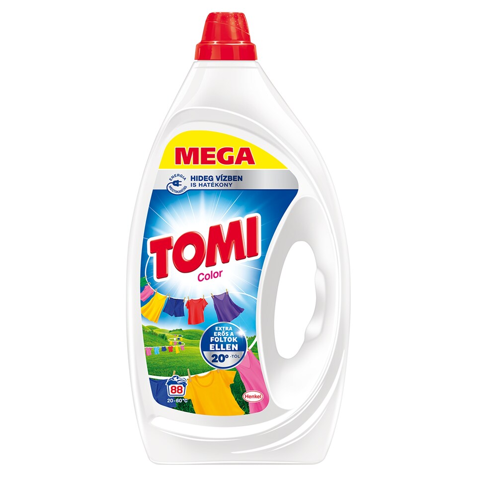 Tomi Color mosógél 88 mosás 3,96 l