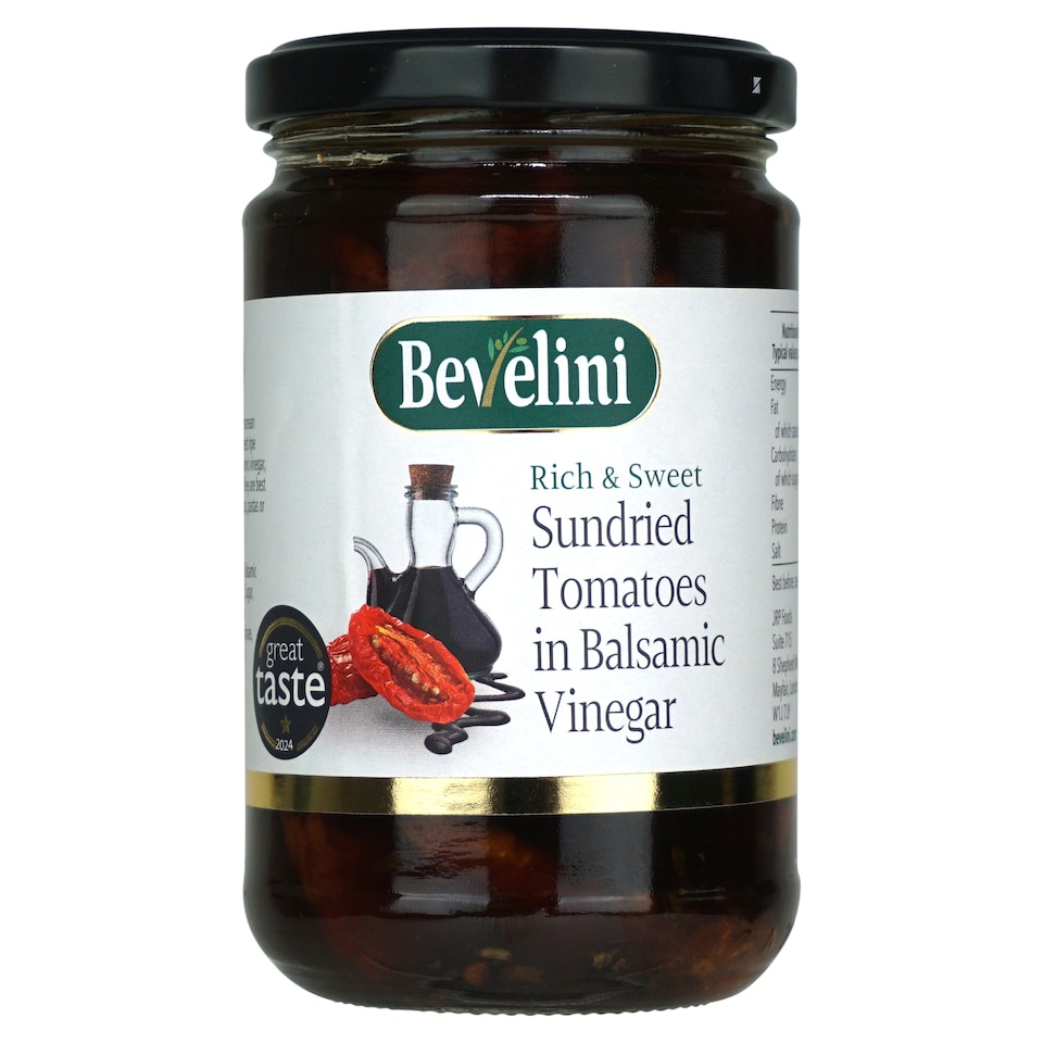Bevelini Sundried Tomatoes Balsamic Vinegar 310G