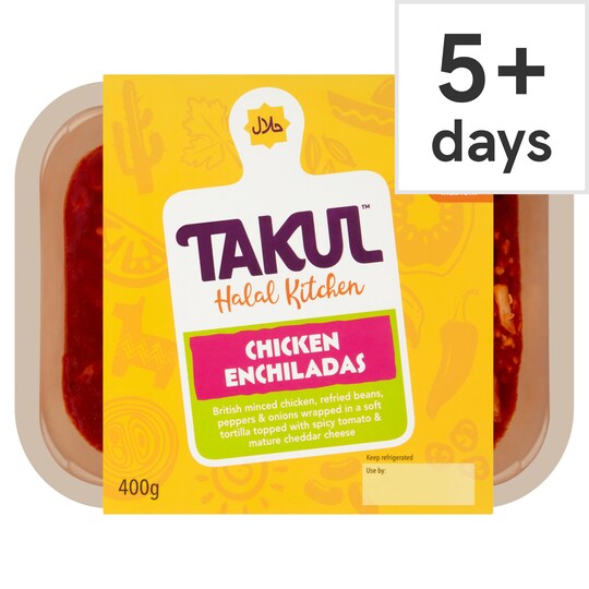 Takul Halal Kitchen Chicken Enchiladas 400G Tesco Groceries