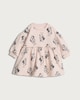 image 1 of Disney Minnie Mouse Cotton Rich Sweater Dress in Pink