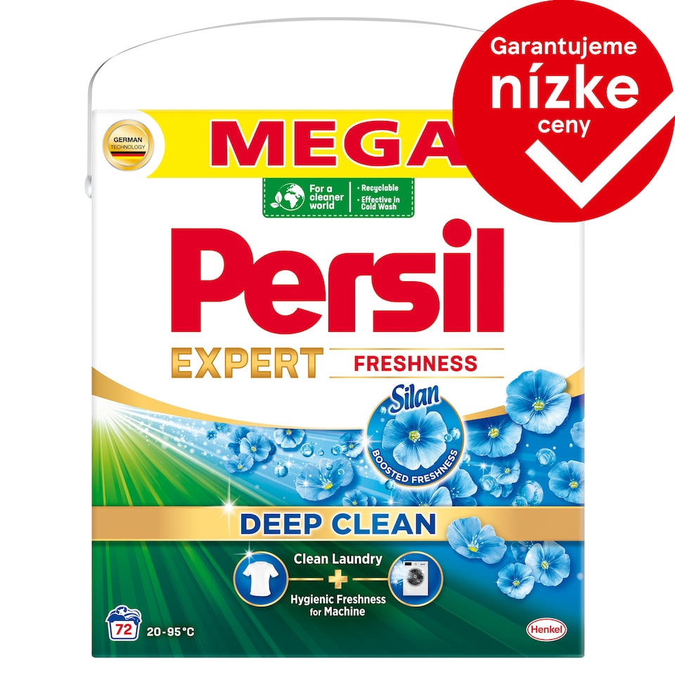Persil prací prášok Expert Freshness by Silan 72 praní