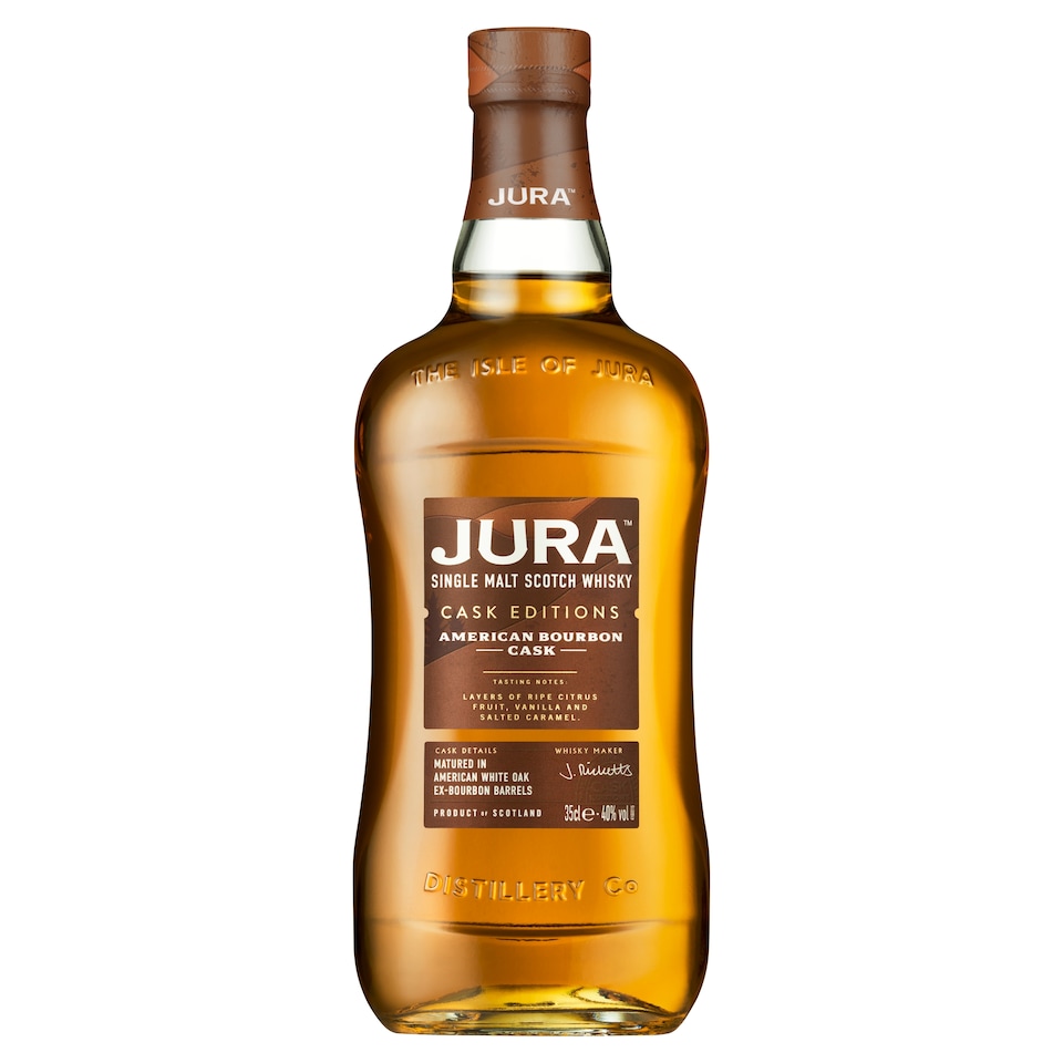 Jura American Bourbon Cask Editions Single Malt Scotch Whisky 35cl