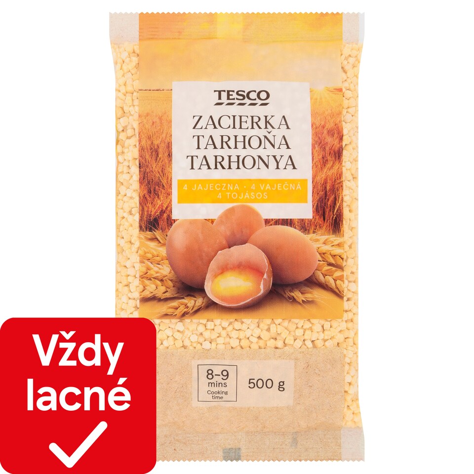 Tesco Tarhoňa 4 Eggs 500 g